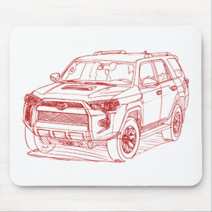 Mousepad Toy 4Runner 2014