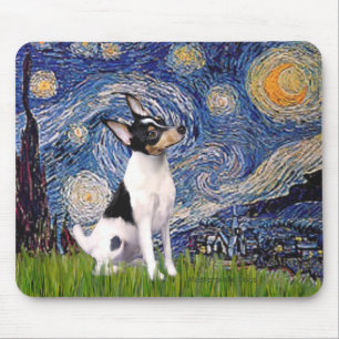 Mousepad Toy Fox Terrier - Noite Estrelada