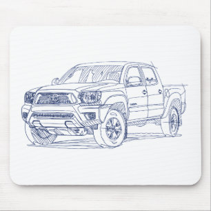 Mousepad Toy Tacoma 2012