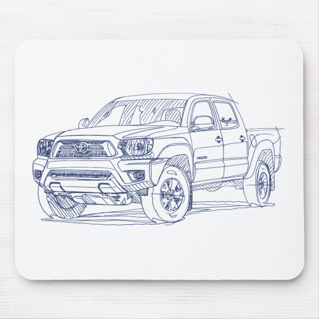 Mousepad Toy Tacoma 2012 (Frente)