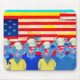 Mousepad Trabalhador Americano