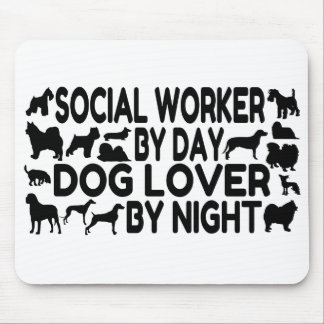 Mousepad Trabalhador Social Cão-Lover