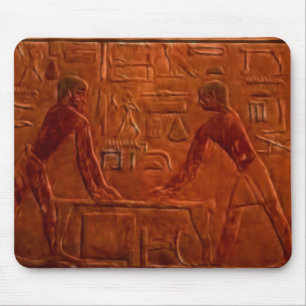 Mousepad Trabalhadores egípcios antigos na mesa de
