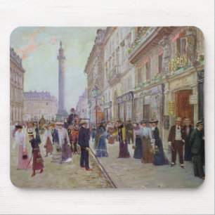 Mousepad Trabalhadores que deixam o Maison Paquin