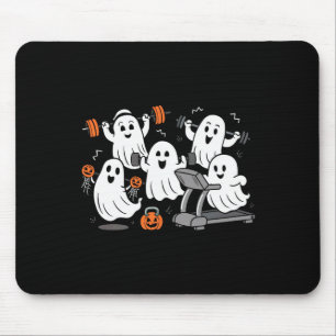 Mousepad Trabalhando Com Malhação De Camisa De Halloween De