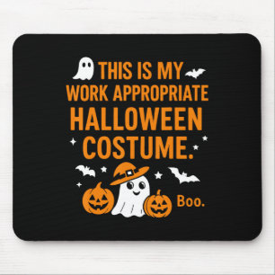 Mousepad Trabalhar Costumes Fantasma Apropriados