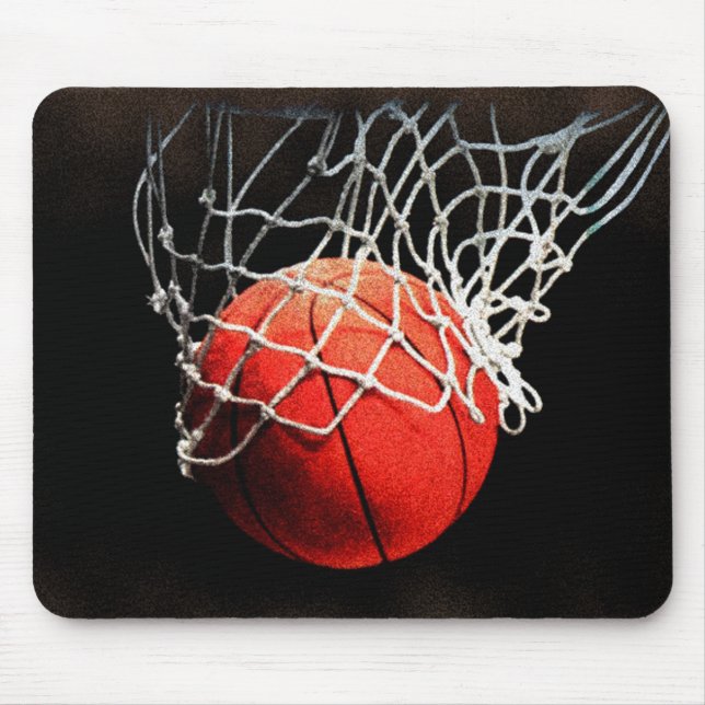 Mousepad Trabalho de arte de basquetebol (Frente)