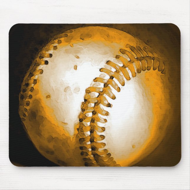 Mousepad Trabalho de arte de beisebol (Frente)
