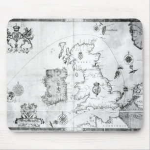 Mousepad Trace mostrar a rota da frota da armada