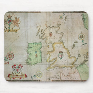 Mousepad Trace mostrar a rota da frota da armada