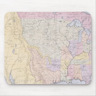 Mousepad Trace mostrar as localidades dos tribos indianos