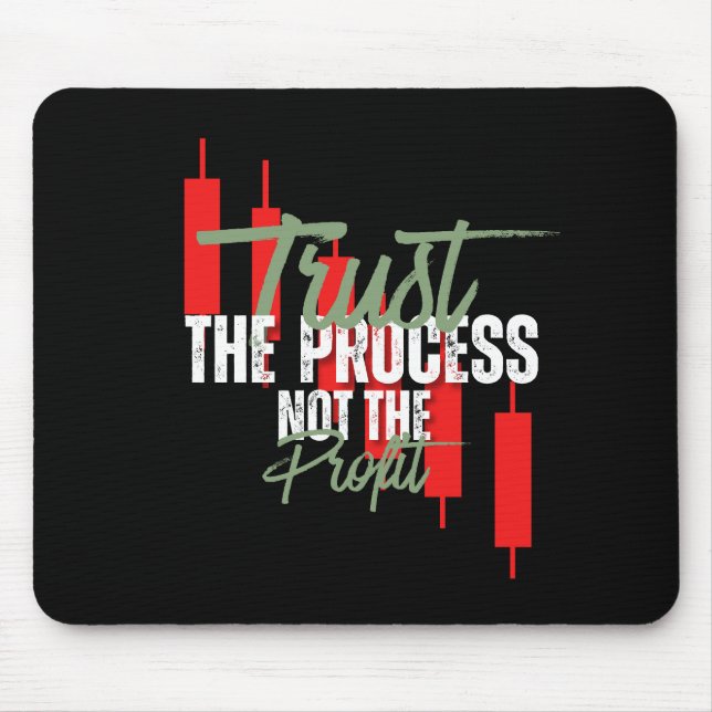 Mousepad Trade Motivation | Trust | Self discipline (Frente)