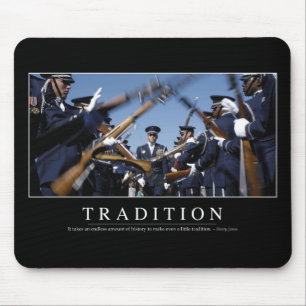 Mousepad Tradição: Citações inspiradas