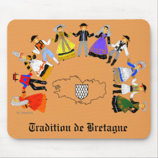 Mousepad Tradição de Bretagne, França