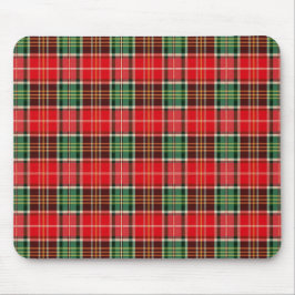 Mousepad Traditional Christmas Plaid