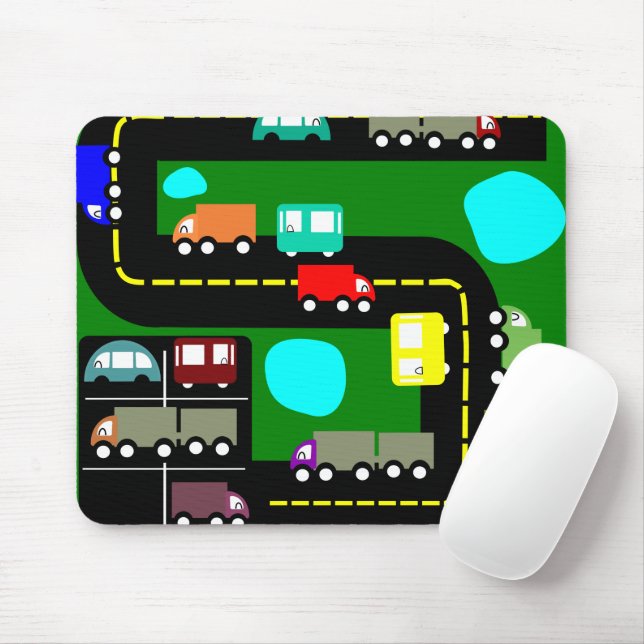 Mousepad Tráfego (Com mouse)