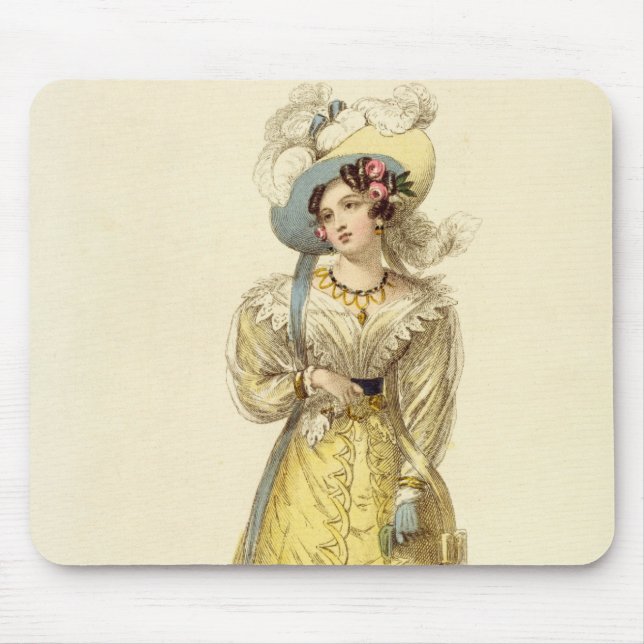 Mousepad Traje da carruagem, placa de forma do R de (Frente)