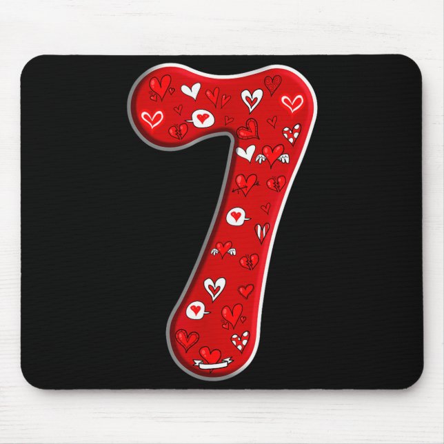 Mousepad Traje de Casal Dupla 67 Meme Seis Sete Número 7 Va (Frente)