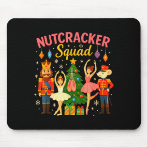 Mousepad Traje de Natal da Equipe do Quebra-Nozes Ballet pa