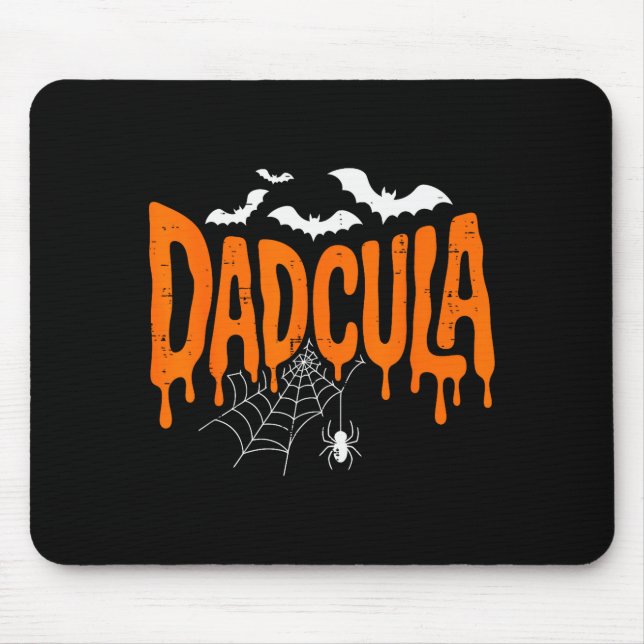 Mousepad Traje engraçado de Dia das Bruxas Daula para Pai M (Frente)