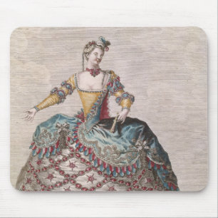 Mousepad Traje para uma mulher indiana