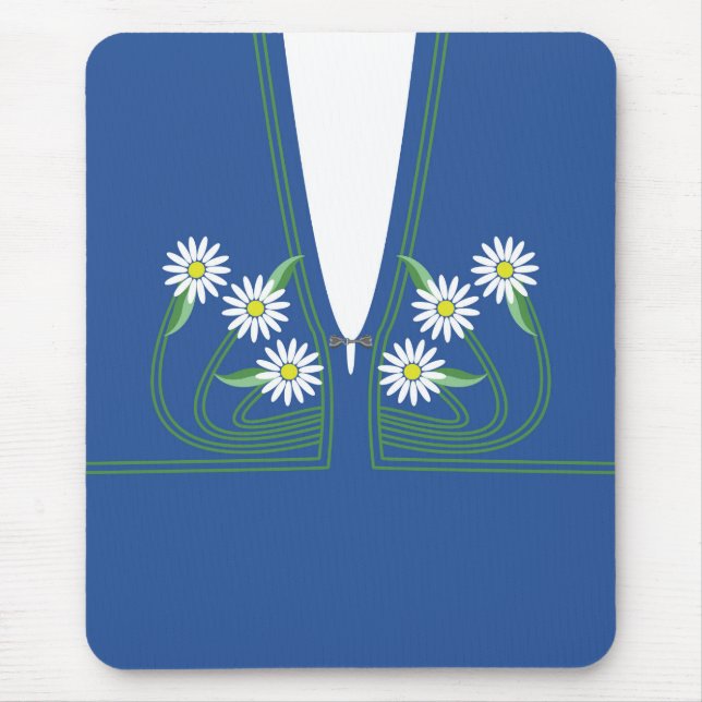 Mousepad traje popular sueco (Frente)