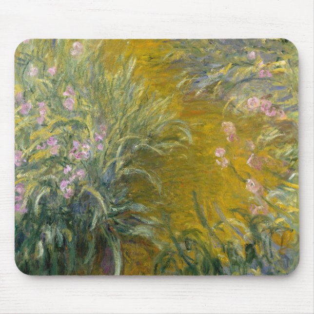 Mousepad Trajeto de Claude Monet | através das íris (Frente)