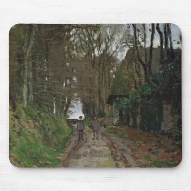 Mousepad Trajeto de Claude Monet | em Normandy (Frente)