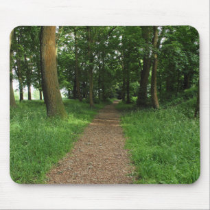 Mousepad Trajeto nas madeiras, parque do Bute, Cardiff