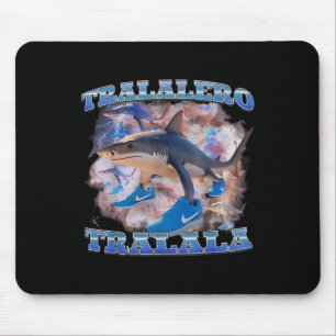 Mousepad Tralalalero Tralala Funny Memória Italiana Brainro