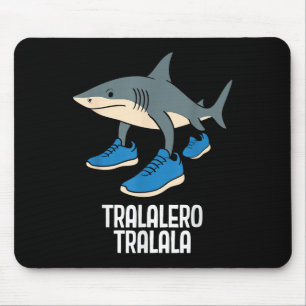 Mousepad Tralalalero Tralala Italiano Brainrot Memória Engr