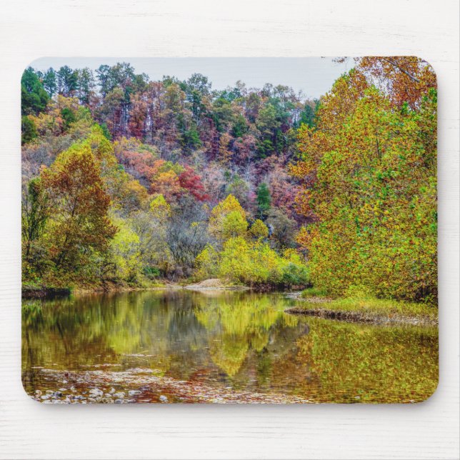 Mousepad Tranquilidade do outono (Frente)