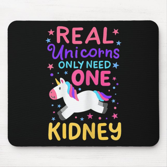 Mousepad Transplante Renal Cirurgia Renal Cujo Unicórnio Pa (Frente)