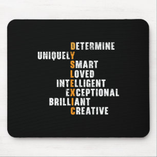 Mousepad Transtorno de Leitura Conscientizadora Deficiência