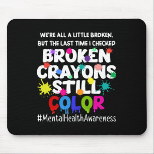 Mousepad Tratamento de saúde Depressão Sensibilização