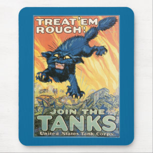 Mousepad Trate-Os, Junte-se aos Tanques!