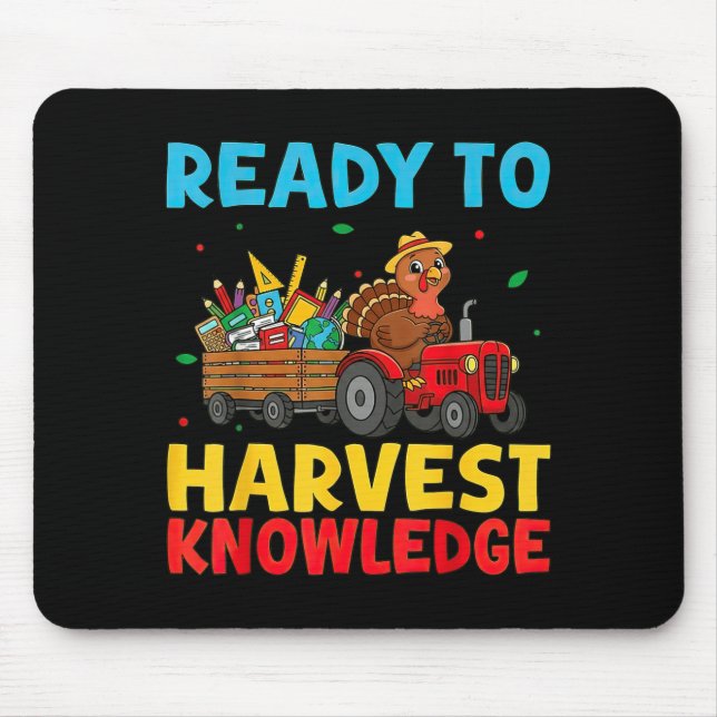Mousepad Trator De Agricultura De Peru Volta À Escola Crian (Frente)