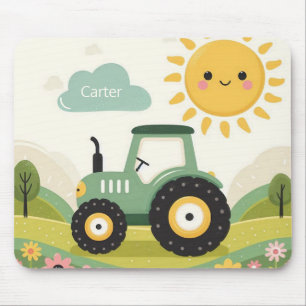 Mousepad Trator/fazenda personalizado, bonito
