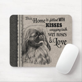 Mousepad Trecho bonito do retrato de Pekingese
