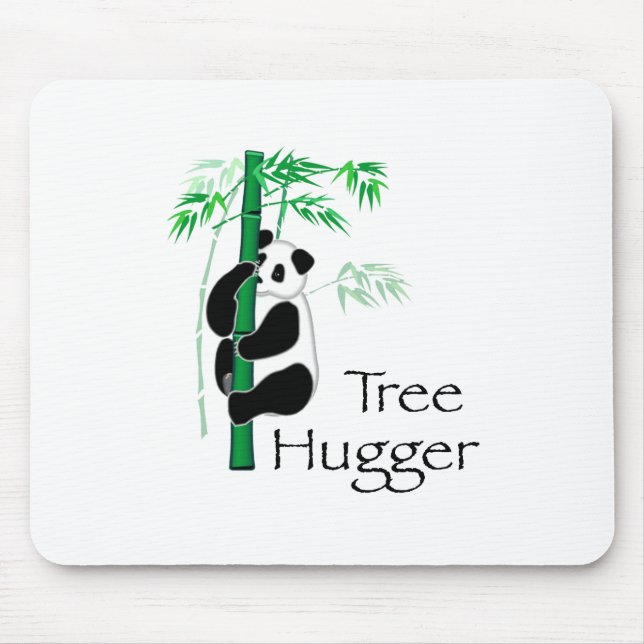 Mousepad Tree Hugger Panda (Frente)
