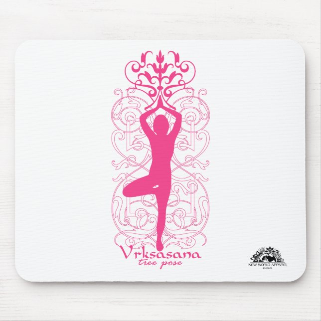 Mousepad Tree Pose (Frente)