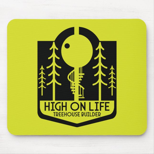 Mousepad Treehouse Boy De Volta À Escola (Frente)
