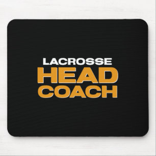 Mousepad Treinador Chefe da Equipe Lacrosse