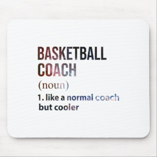 Mousepad Treinador De Basquete Como Um Treinador Normal, Ma