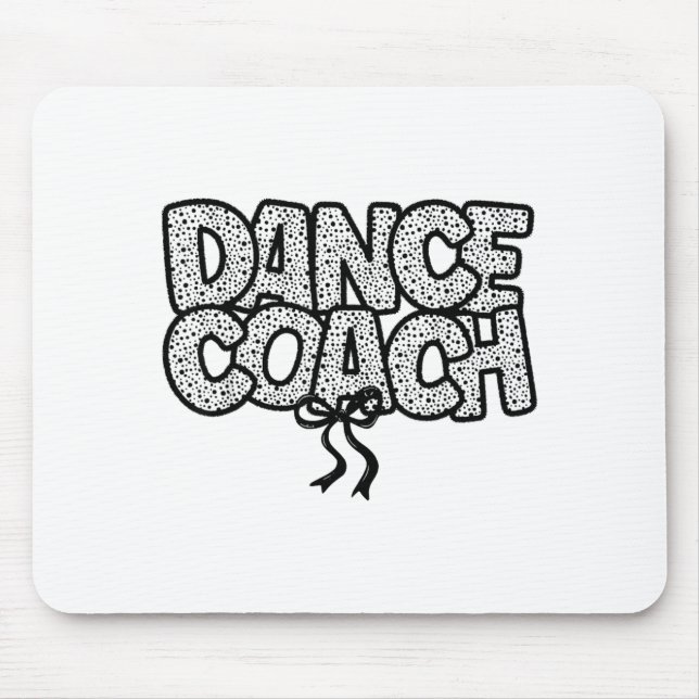 Mousepad Treinador de Dança Instrutor de Dança Vida de Danç (Frente)