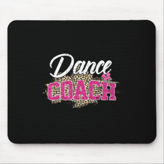 Mousepad Treinador de dança Leopard Engraçado Dançando Trei