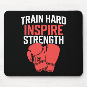 Mousepad Treinador de Kickboxing Fitness Intenso Autodefesa