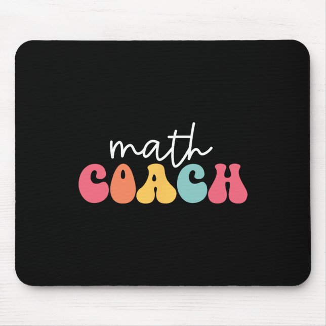 Mousepad Treinador de Matemática Professor de Matemática Ma (Frente)