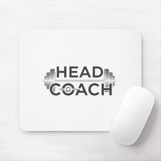 Mousepad Treinador Principal Levantamento de Halteres Fitne (Com mouse)
