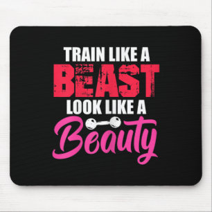 Mousepad Treino Feminino Como Uma Aparência Como Uma Beleza
